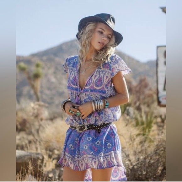 ✨RARE✨ Spell Designs Boho Blossom Play Dress in Saffron - Original Release - Picture 12 of 13